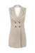 Vinhedo Petite Wool Mini Vest Dress