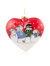 Li Bien Angel Ornament 2022 - Snowman Family