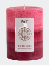 Pier 1 3x4 Layered Pillar - Asian Spice