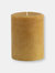 Pier 1 3x4 Mottled Pillar Candle - Italian Mimosa
