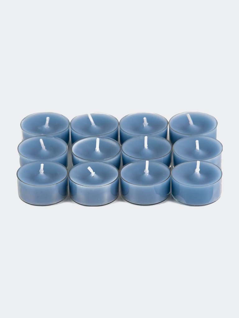 Pier 1 Tealight Candles Set of 12 - Blue Chamomile