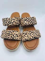 The Beka Sandal - Cheetah