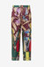 Aloe Pants - Burgundy Floral