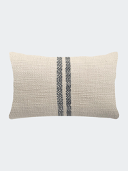 Hugh Lumbar Pillow - Cream