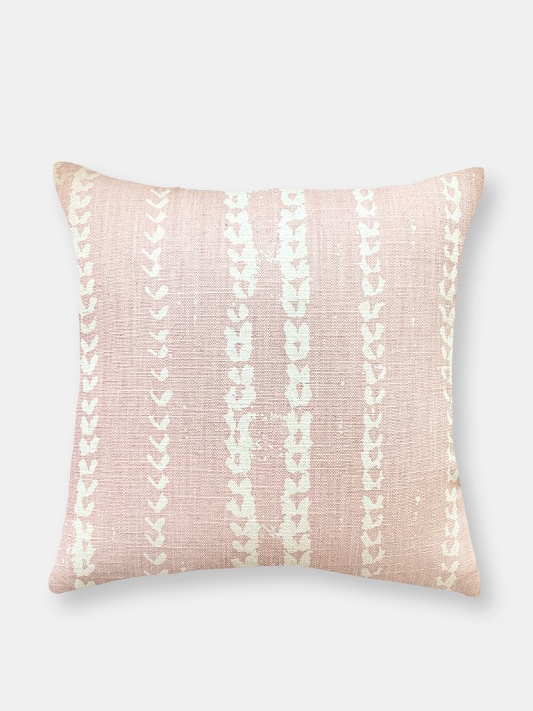 Vines Pillow in Blush