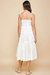 Everleigh Midi Dress In White