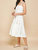 Everleigh Midi Dress In White