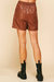 Hard Walking Shorts In Brown