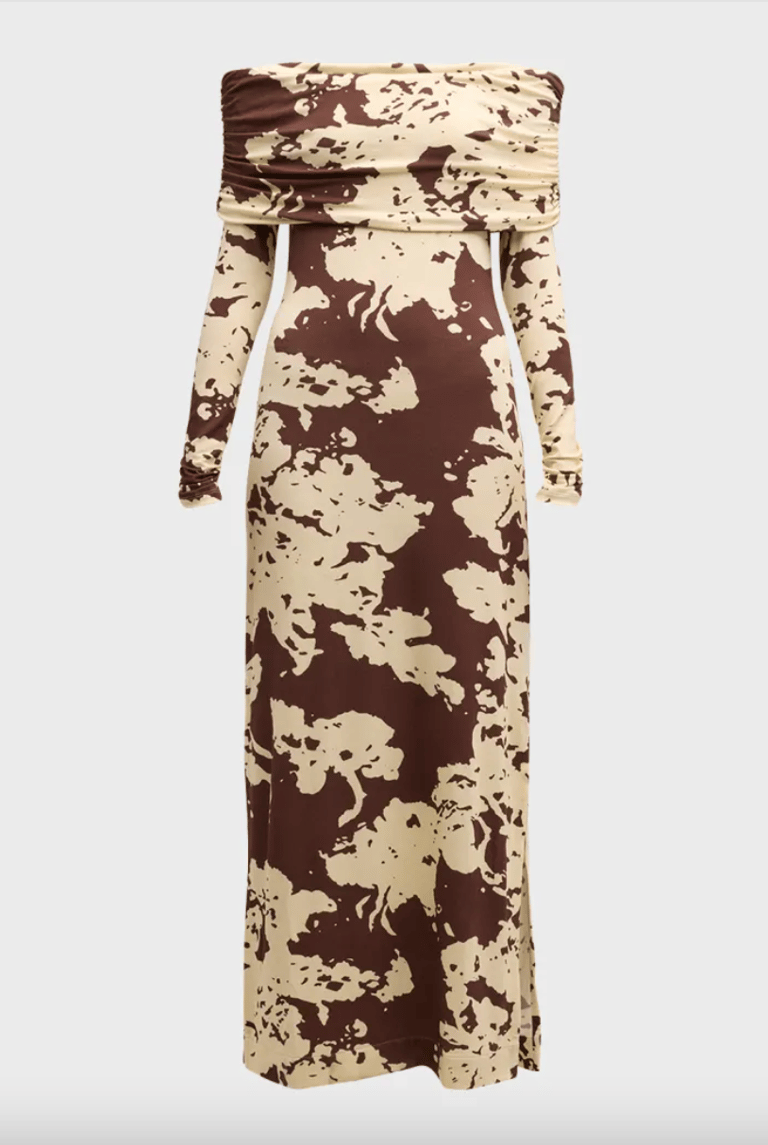 Ama Iturri Dress - Chicory Print