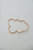 Cloud Rattan Wall Hanging Decor - Light Brown