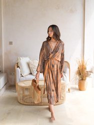 Sara Hand Dyed Kimono in Ginger