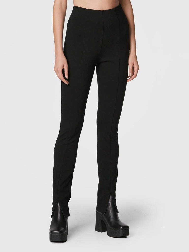 Porzia Trouser Pants In Black - Black