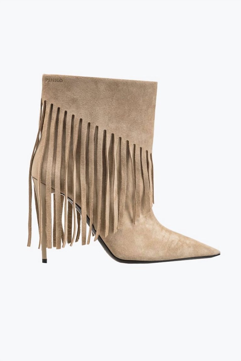 Women's Olympe Boots - Light Taupe
