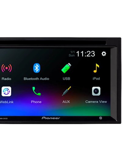 Pioneer 6.2 inch Resistive Glass Touchscreen DVD Receiver product