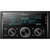 Black Double DIN Digital Media Receiver With Built-In Bluetooth