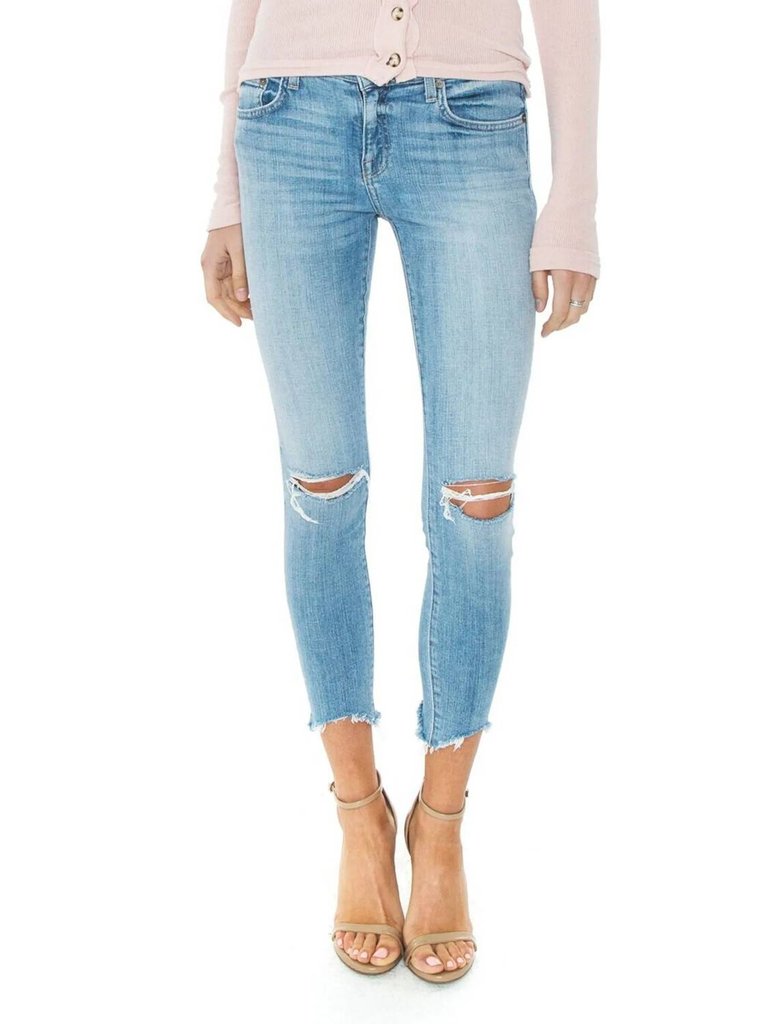 Audrey Mid Rise Skinny Jean In Loved