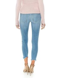 Audrey Mid Rise Skinny Jean In Loved
