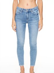 Audrey Mid Rise Skinny Jean - Hayes Wash