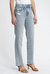 Cassie Super High Rise Straight Leg Jeans In Bowery