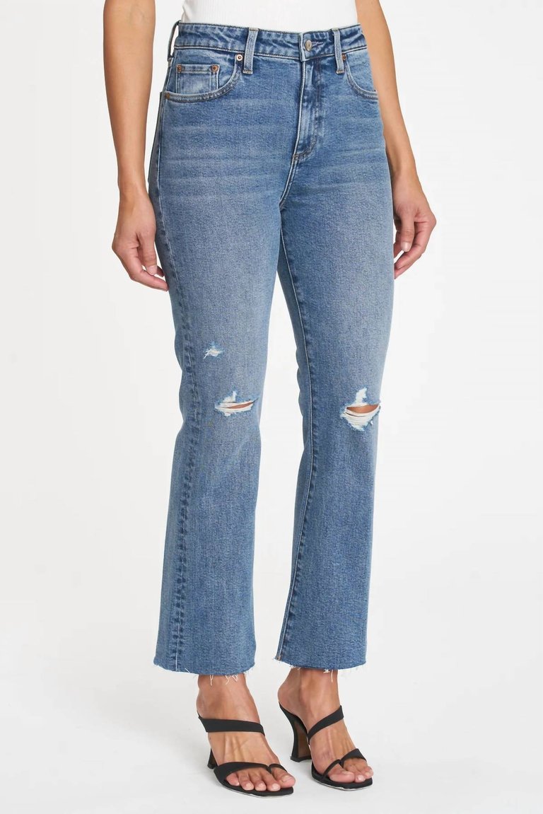 Lennon High Rise Crop Boot Cut Jean