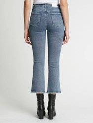 Lennon High Rise Crop Boot Jeans