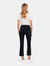 Lennon High Rise Crop Flare Jeans