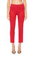 Monroe High Rise Cigarette Crop Jeans In Coated Rouge - Coated Rouge