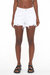 Nova High Rise Relaxed Cut Off - Pearl Distressed