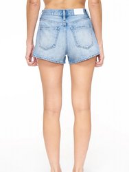 Nova High Rise Short With Double Button