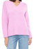 Vania V Neck Sweater - Rose