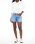 Women's Connor Relaxed High Rise Vintage Short - Blue