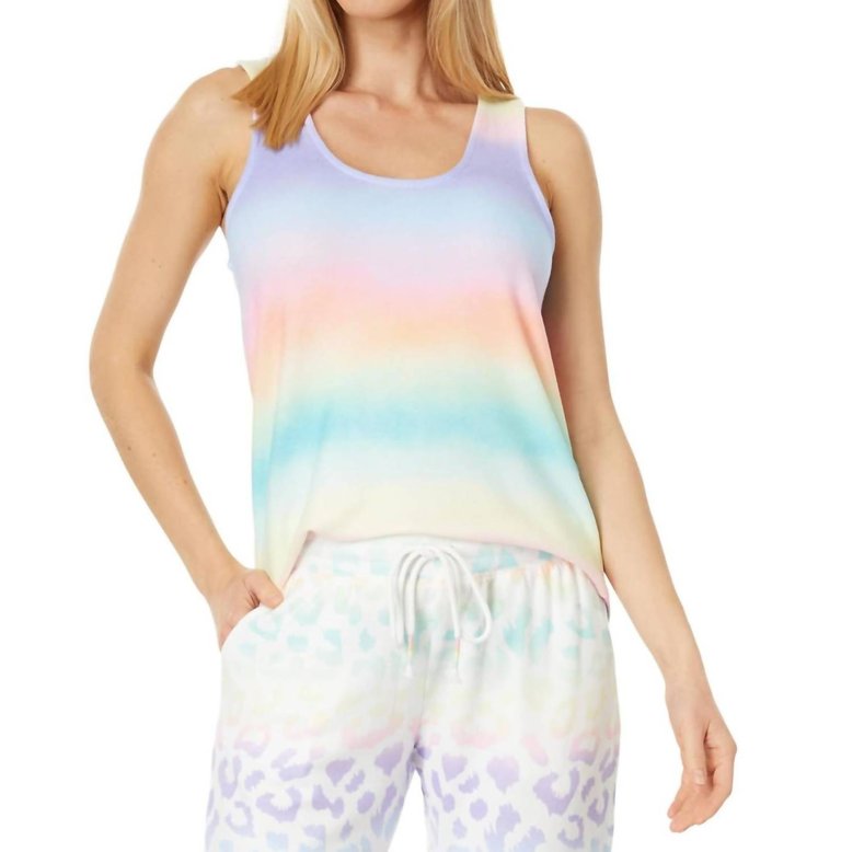 Grad Vibes Tank Top - Gradient Print