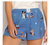 Hannukah Shorts - Blue