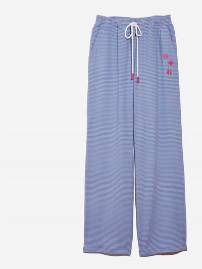 PJ Salvage Happy Stripe Sweatpant In Glacier Blue product