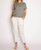 Live Life Gratefully Jammie Pants In Ivory - Ivory