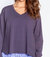 Molly Modal Top In Violet