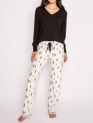Outdoorsy Pajama Pant - Ivory