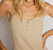 Reloved Rib Cami Top In Oatmeal