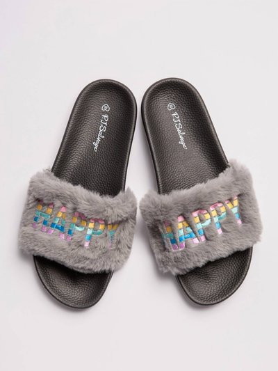 PJ Salvage Women'S Fuzz Feet Slippers product