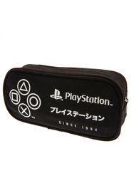 Playstation Pencil Case (Black) (One Size) - Black
