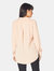 Long Sleeve Erin Blouse in Soft Blush