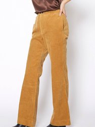 Women's Corduroy Wide Leg High Waist Pants