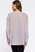 Women's Hi-Lo Elastic Banded Hem Top In Lavander