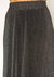 Women's Lurex Pleated Maxi Skirt