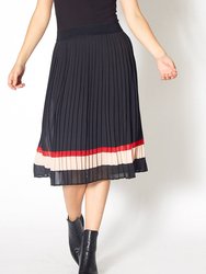 Women's Pleated Chiffon Skirt