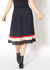 Women's Pleated Chiffon Skirt