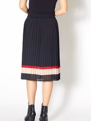 Women's Pleated Chiffon Skirt