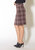 Women's Red Tweed High Rise Pencil Skirt