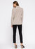 Women's Self-Tie Mock Neck Sweater Top