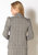 Women's Span Plaid Notch Collar Tweed Blazer